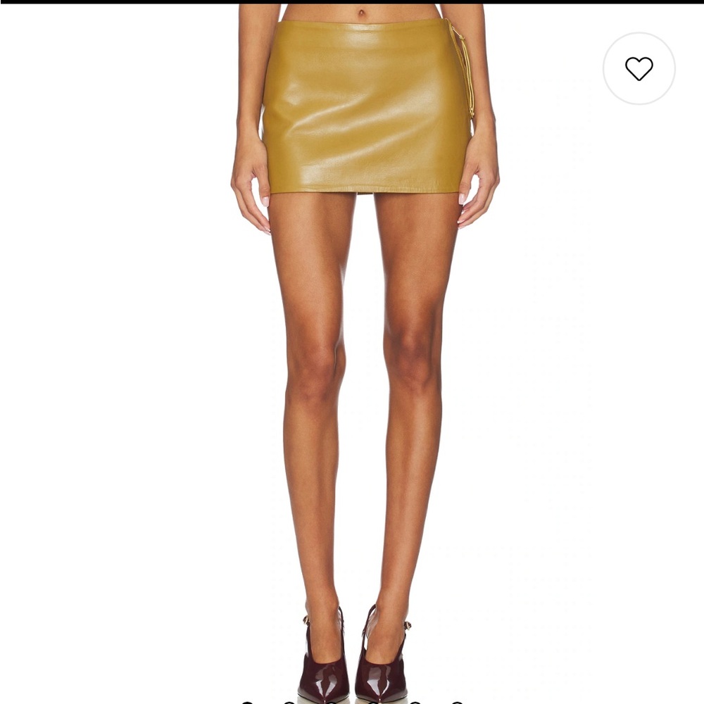 Retrofete Valerie Skirt in Ochre